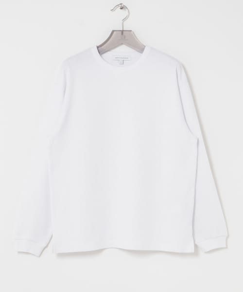 URBAN RESEARCH（アーバンリサーチ）の「度詰めワッフルロングスリーブ（Tシャツ/カットソー・メンズ・WHITE/OATMEAL/GRAY H/BLACK・S/M/L/XL）」の13枚目の写真