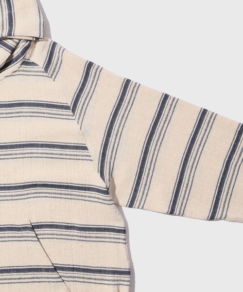 ADAM ET ROPE'（アダムエロペ）の「【POLYPLOID/ポリプロイド】HOOD PULLOVER B（パーカー・メンズ・ネイビー・2/3）」の5枚目の写真