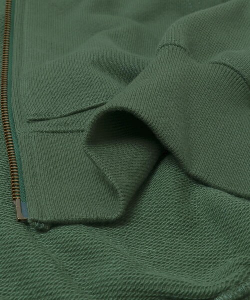 URBAN RESEARCH（アーバンリサーチ）の「LQQK Studio　sweat zip hoodie（パーカー・メンズ・GREEN/Black・L/XL）」の12枚目の写真