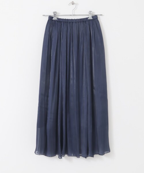 URBAN RESEARCH ROSSO（アーバンリサーチロッソ）の「グロッシーギャザーフレアスカート（スカート・レディース・PISTACHIO/ORANGE/NAVY・FREE）」の20枚目の写真