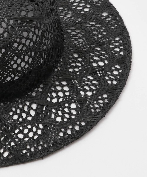 SENSE OF PLACE by URBAN RESEARCH(センスオブプレイスバイアーバンリサーチ)の「スカシアミハット(キャップ・レディース・BROWN/IVORY/BLACK・One)」の13枚目の写真