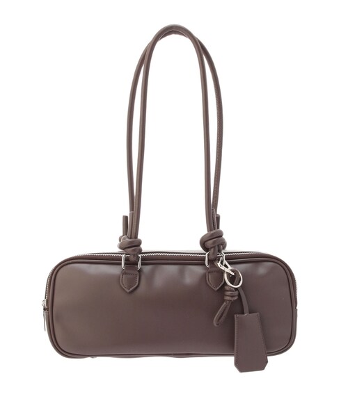 ELENDEEK（エレンディーク）の「CHARM BOSTON BAG（ボストンバッグ・レディース・ブラック/ブラウン/シルバー・F）」の5枚目の写真