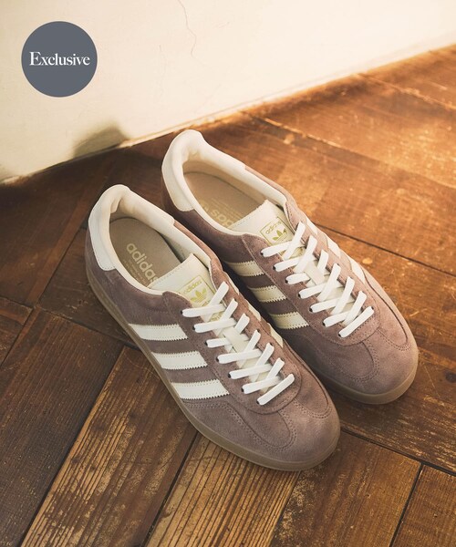 URBAN RESEARCH DOORS（アーバンリサーチドアーズ）の「adidas　EXCLUSIVE GAZELLE INDOOR（スニーカー・メンズ・BROWN/INDIGO・22.5/23/23.5/24/24.5/25）」の15枚目の写真