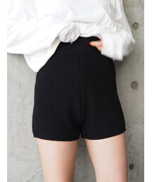 EVRIS | ニットショートパンツ【セットアップ着用可能】(その他パンツ)