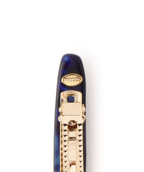 ADAM ET ROPE'（アダムエロペ）の「【J'aDoRe・店舗限定】【MALUS /マリュス】barrette/small（バレッタ/ヘアクリップ・レディース・ホワイト/ブラウン/ネイビー・F）」の18枚目の写真