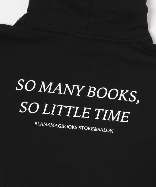 URBAN RESEARCH（アーバンリサーチ）の「BLANKMAG　SO MANY BOOKS  Hoodie（パーカー・メンズ・Ash/Black/Green・L/XL/M）」の6枚目の写真