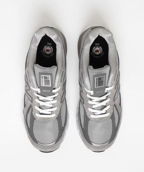 URBAN RESEARCH(アーバンリサーチ)の「NEW BALANCE 990GR4(スニーカー・メンズ・GREY・26/26.5/27/27.5/28)」の4枚目の写真