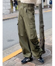 MURUA | シャーリングカーゴパンツ(カーゴパンツ)