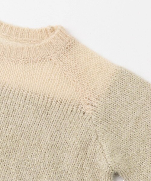 URBAN RESEARCH ROSSO（アーバンリサーチロッソ）の「『WEB限定』ドッキングラメニット（ニット/セーター・レディース・NAVY/PINK/BEIGE・FREE）」の17枚目の写真