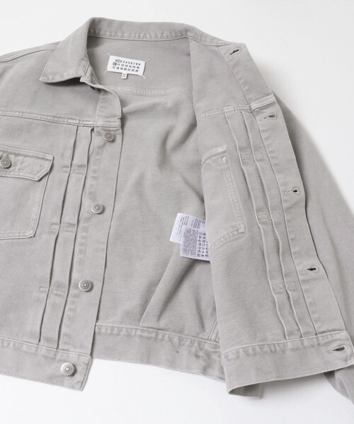 URBAN RESEARCH(アーバンリサーチ)の「Maison Margiela SPORTSJACKET M30072(デニムジャケット・メンズ・961 L grey・44/46)」の9枚目の写真