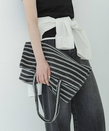 URBAN RESEARCH Sonny Label | パイルボーダービッグトート(トートバッグ)