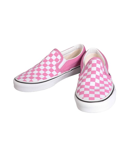 Ungrid（アングリッド）の「VANS CLASSIC SLIP-ON（スニーカー・レディース・ピンク/ブルー・22.5/23.5/24.5）」の6枚目の写真