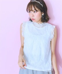 marun | 大きいサイズ レースタンクトップ marun(タンクトップ)