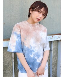 MURUA | USコットンベーシックタイダイTee(Tシャツ/カットソー)