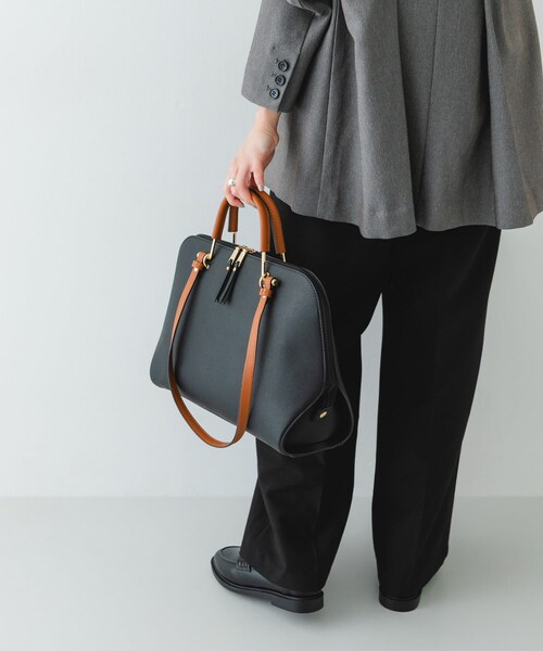RODE SKO（ロデスコ）の「『インフルエンサーayaさんコラボ』2WAYハンドバッグ（ハンドバッグ・レディース・BLACK/MOCHA/L.BEIGE・One）」の9枚目の写真