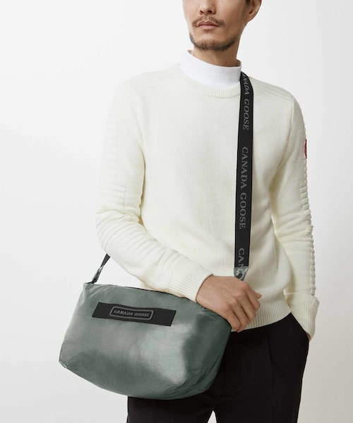 ADAM ET ROPE'（アダムエロペ）の「【CANADA GOOSE】CROFTON PUFFER BLACK LABEL（ダウンジャケット/コート・メンズ・ブラック/チャコール・L/M/S）」の20枚目の写真