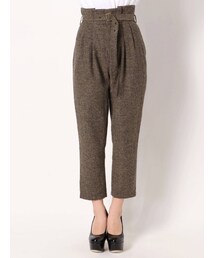 RESEXXY | 細ベルトテーパードパンツ(その他パンツ)