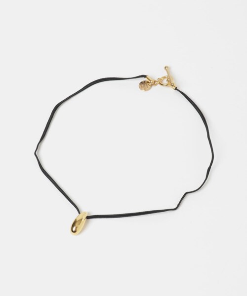 URBAN RESEARCH(アーバンリサーチ)の「PHILIPPE AUDIBERT Marta cord necklace(ネックレス・レディース・GOLD・-)」の4枚目の写真