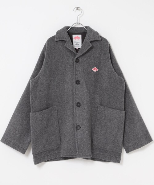 URBAN RESEARCH DOORS(アーバンリサーチドアーズ)の「DANTON WOOL MELTON JACKET(テーラードジャケット・メンズ・GREY/DK NAVY/DK OLIVE/BEIGE/ORANGE・38/40/42)」の7枚目の写真