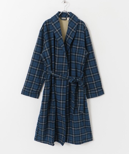 URBAN RESEARCH DOORS（アーバンリサーチドアーズ）の「L.L.Bean　ScotchPlaidFlannelRobe（テーラードジャケット・レディース・Grey/Swan・M）」の20枚目の写真
