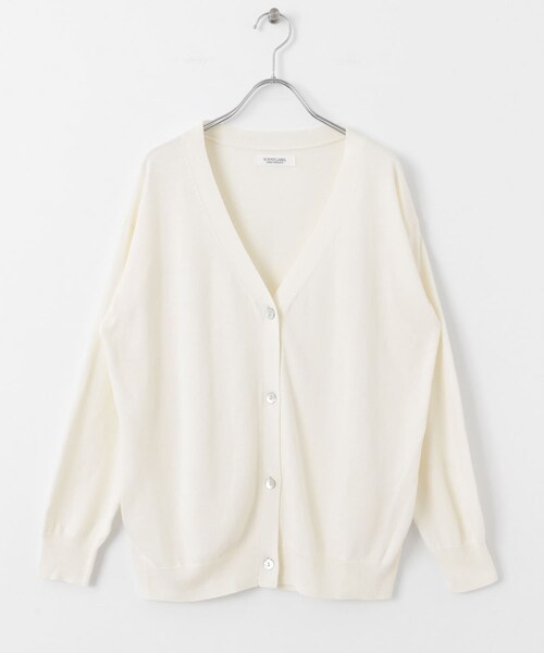 URBAN RESEARCH Sonny Label（アーバンリサーチサニーレーベル）の「『接触冷感/UVカット』クールミストカーディガン（カーディガン/ボレロ・レディース・L.グレー/オフ/ミント/ブラック・FREE）」の12枚目の写真