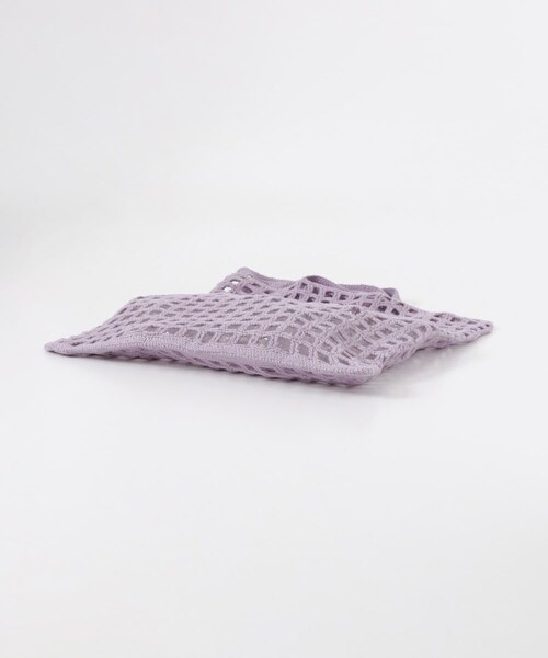 SENSE OF PLACE by URBAN RESEARCH（センスオブプレイスバイアーバンリサーチ）の「ハンドニットトート（トートバッグ・レディース・LAVENDER/IVORY/L.KHAKI・FREE）」の10枚目の写真