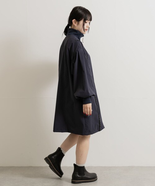 THE GOODLAND MARKET（ザグッドランドマーケット）の「cwtch　Harfzip tunic（チュニック・レディース・NAVY/L.KHAKI・FREE）」の19枚目の写真