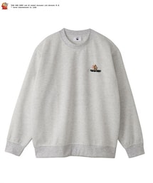 nissen | バックプリントダンボール素材トレーナー　TOM and JERRY（トムとジェリー） 【大きいサイズ】(スウェット)