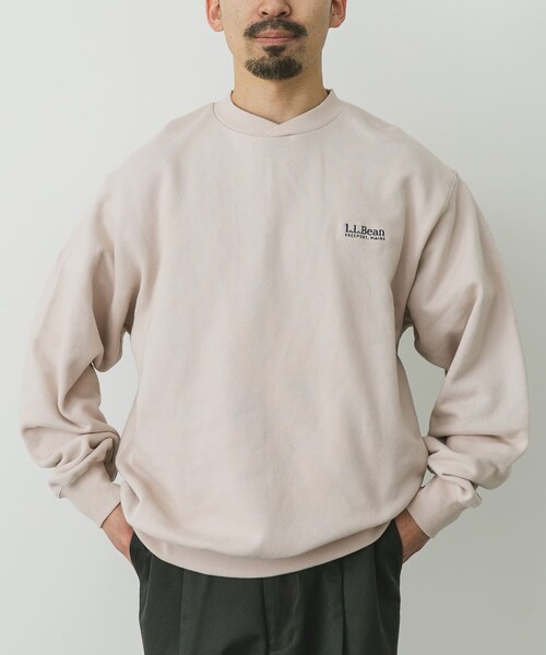 URBAN RESEARCH DOORS(アーバンリサーチドアーズ)の「L.L.Bean Smithfield Crewneck Sweat(スウェット・メンズ・Navy/Ecru/Birch/Maize/Pink/Iceblue・M/L/XL)」の6枚目の写真