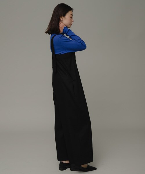 URBAN RESEARCH Sonny Label（アーバンリサーチサニーレーベル）の「ハイウエストタックサロペット（サロペット/オーバーオール・レディース・ブラウン/ブラック・FREE）」の10枚目の写真