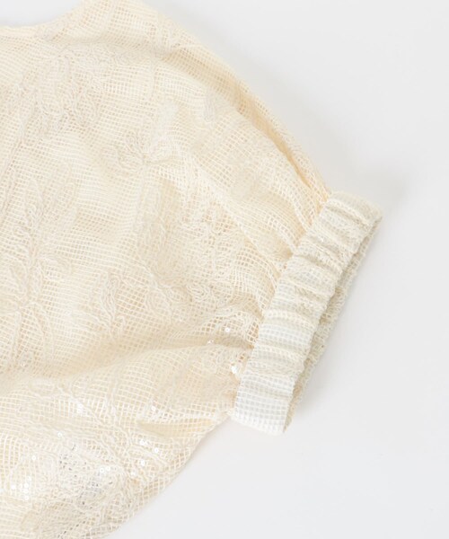 URBAN RESEARCH ROSSO（アーバンリサーチロッソ）の「TORRAZZO DONNA　Botanical pattern spangle blouse（シャツ/ブラウス・レディース・BLACK/IVORY・FREE）」の11枚目の写真