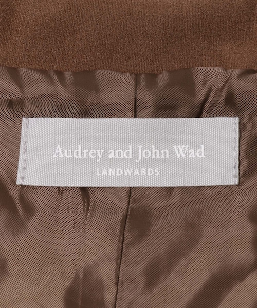 URBAN RESEARCH DOORS（アーバンリサーチドアーズ）の「『別注』Audrey and John Wad×DOORS　フェイクスウェードジャケット（テーラードジャケット・レディース・BRN/D.BRN・Free）」の10枚目の写真