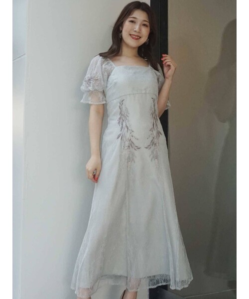 MERCURYDUO（マーキュリーデュオ）の「エンブロイダリーマーメイドドレス（ドレス・レディース・ミントグリーン/アイスブルー/ベージュ/ブラック/ダークブラウン・M/S）」の21枚目の写真