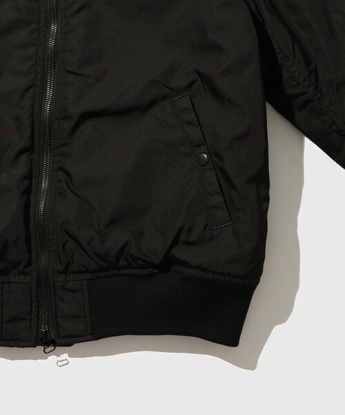 ADAM ET ROPE'（アダムエロペ）の「【MARKAWARE/マーカウェア】SILK HEAVY TWILL MA-1（MA-1・メンズ・ブラック・1/2）」の7枚目の写真