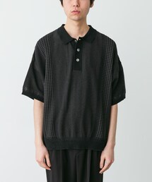 URBAN RESEARCH DOORS | YASHIKI AOTSUYU KNIT POLO(ポロシャツ)
