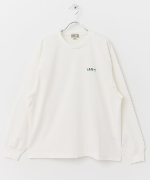 URBAN RESEARCH DOORS(アーバンリサーチドアーズ)の「L.L.Bean Union Long-Sleeve T-shirts(Tシャツ/カットソー・メンズ・F.Green/White/Birch/Navy/T.Charcoal・M/L/XL)」の1枚目の写真