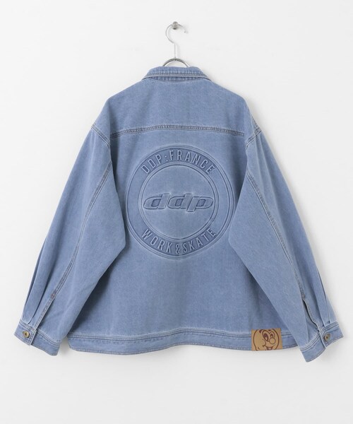 SENSE OF PLACE by URBAN RESEARCH（センスオブプレイスバイアーバンリサーチ）の「ddp　DENIM ZIP BLOUSON（デニムジャケット・メンズ・BLACK/INDIGO・M/L）」の10枚目の写真