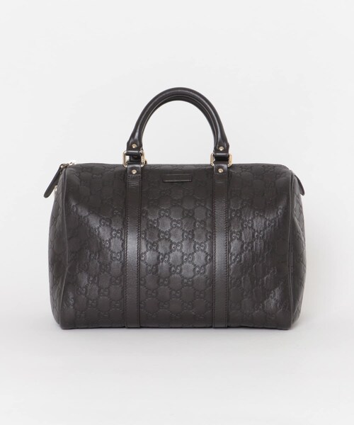 URBAN RESEARCH（アーバンリサーチ）の「VINTAGE　グッチ00SGGシマレザーミニボストン（ボストンバッグ・レディース・-・-）」の3枚目の写真