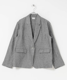 URBAN RESEARCH DOORS | ヘリンボーンリネンジャケット(テーラードジャケット)