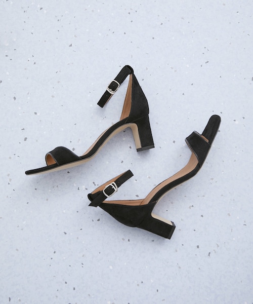 ADAM ET ROPE'（アダムエロペ）の「【一部WEB限定カラー】アンクルストラップサンダル（サンダル・レディース・ブラック/ベージュ/ラベンダー・22.5/23.0/23.5/24.0/24.5）」の5枚目の写真