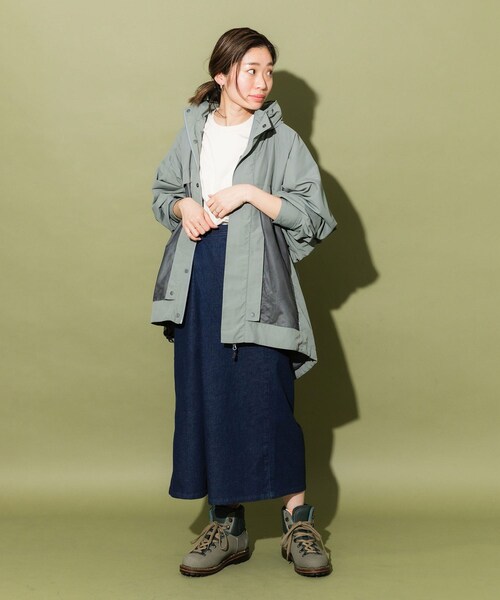 EKAL（エカル）の「別注ナイロンメッシュブルゾン（ブルゾン・レディース・BEIGE/F GREY・S/M）」の19枚目の写真