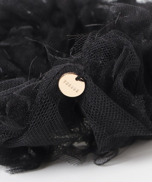 URBAN RESEARCH ROSSO（アーバンリサーチロッソ）の「TRESSE　TULLE CHOUCHOU（ヘアゴム・レディース・BLACK/OFF・one）」の7枚目の写真