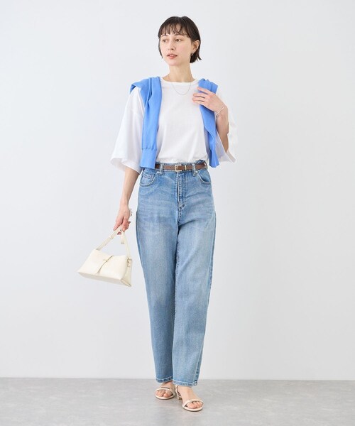 ROPE' PICNIC（ロペピクニック）の「【一部店舗限定】【Hanes × DODO JEAN】ビッグTシャツby THE DODO JEAN（Tシャツ/カットソー・レディース・ブラック/チャコール/ホワイト・F）」の18枚目の写真