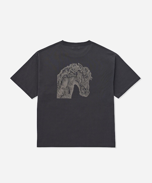 Saturdays NYC（サタデーズ ニューヨークシティ ）の「NUTS ART WORKS × Saturdays NYC Tee（Tシャツ/カットソー・レディース・スミクロ/ホワイト/ダークブラウン・L/M/XL）」の8枚目の写真