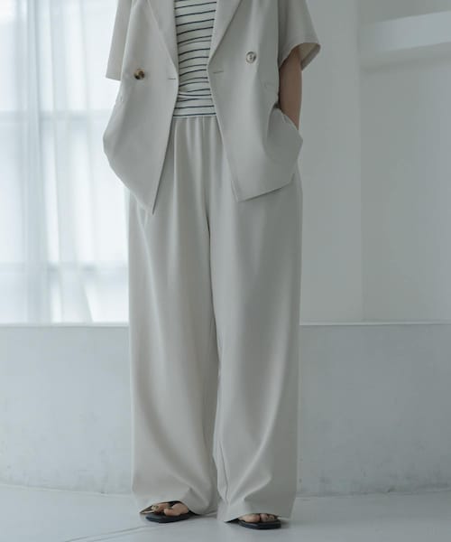URBAN RESEARCH Sonny Label（アーバンリサーチサニーレーベル）の「ハイスペジャケットパンツセットアップ（セットアップ・レディース・オフ/チャコール・Free）」の10枚目の写真