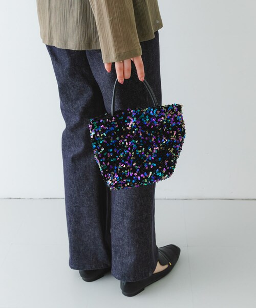 RODE SKO（ロデスコ）の「チェーン付きスパンコールバッグ（ショルダーバッグ・レディース・BLACK/MULTIBLACK/GOLD/SILVER/RED/PINK・one/One）」の21枚目の写真