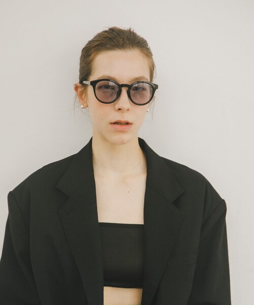 URBAN RESEARCH（アーバンリサーチ）の「decor『デコール』　EYEWEAR BOSTON SUN（メガネ・レディース・BLACK/BROWN DEMI・-）」の5枚目の写真