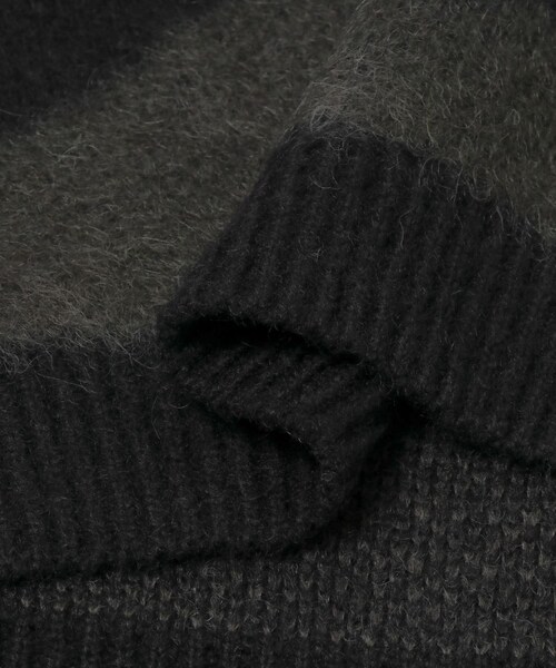 THE GOODLAND MARKET（ザグッドランドマーケット）の「TONY　Marble Knit Crew（ニット/セーター・メンズ・BLK×GRY/BLK×OLV・M/XL）」の10枚目の写真