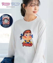 nissen | 大きいサイズ　ペコ・ポコ長袖Ｔシャツ(Tシャツ/カットソー)