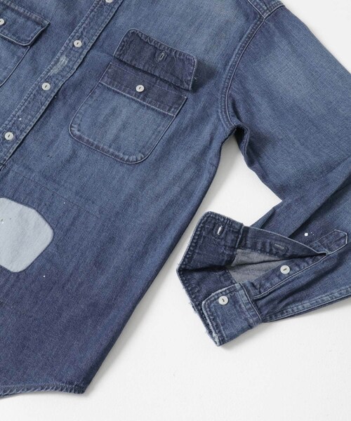 URBAN RESEARCH(アーバンリサーチ)の「FREEMANS SPORTING CLUB HOOK CREEK JEAN SHIRTS(シャツ/ブラウス・メンズ・115Wユーズド・S/M/L/XL)」の4枚目の写真